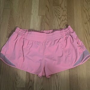 Lululemon Coral Hottie Hot Shorts